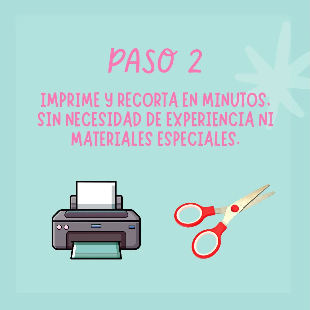 Paso 2: imprime tus diseños