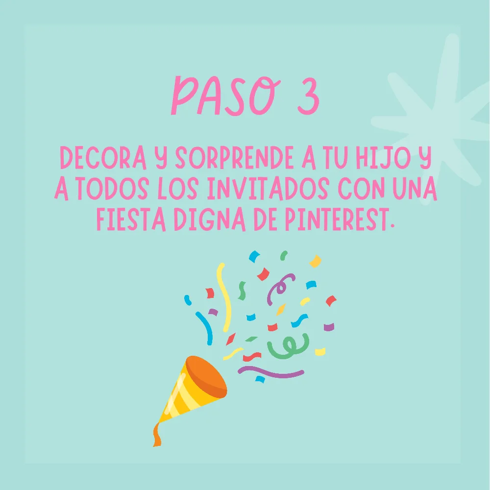 Paso 3: recorta, arma y decora